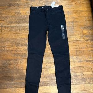 American eagle super stretch, High rise jeggings, size 8 extra long.